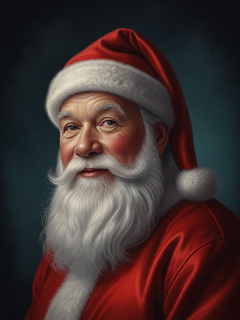 Santa Claus drawing photo